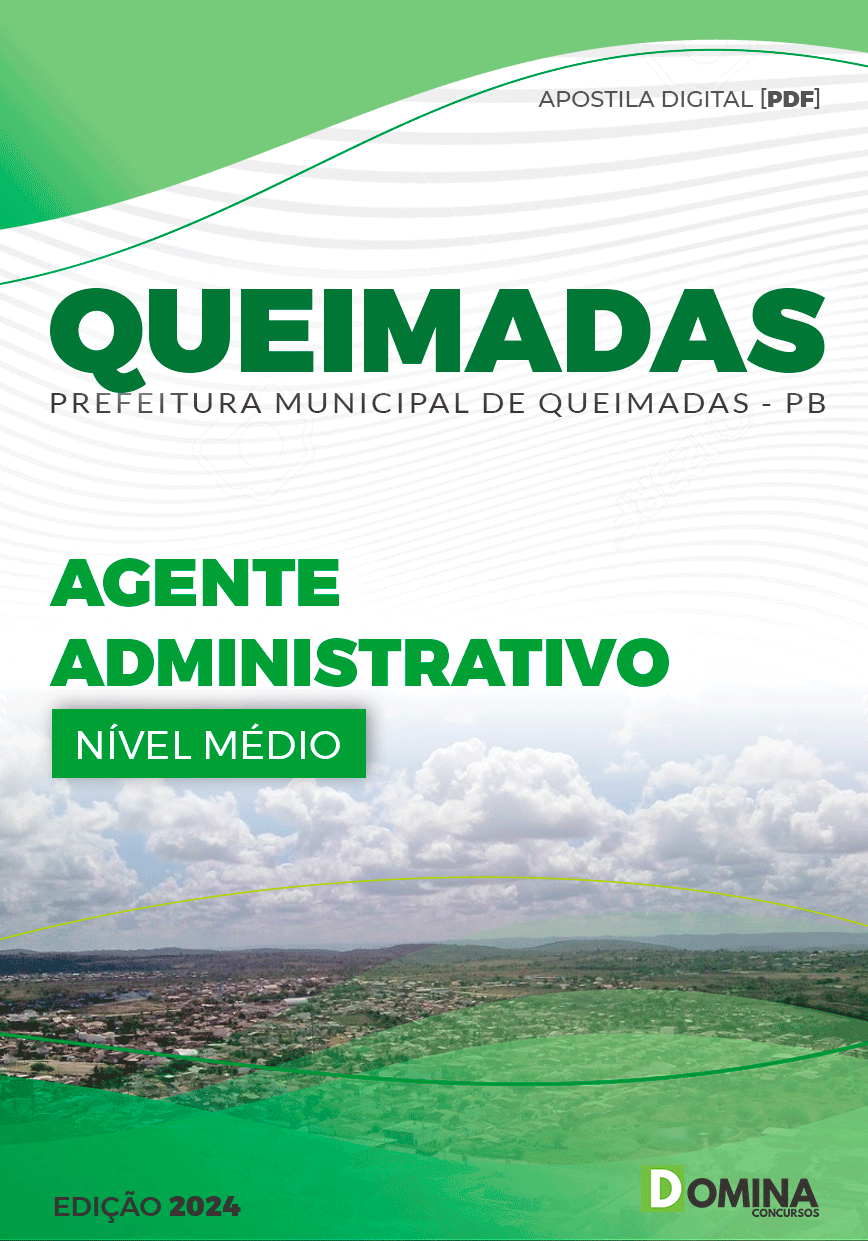 Apostila Queimadas PB 2024 Agente Administrativo
