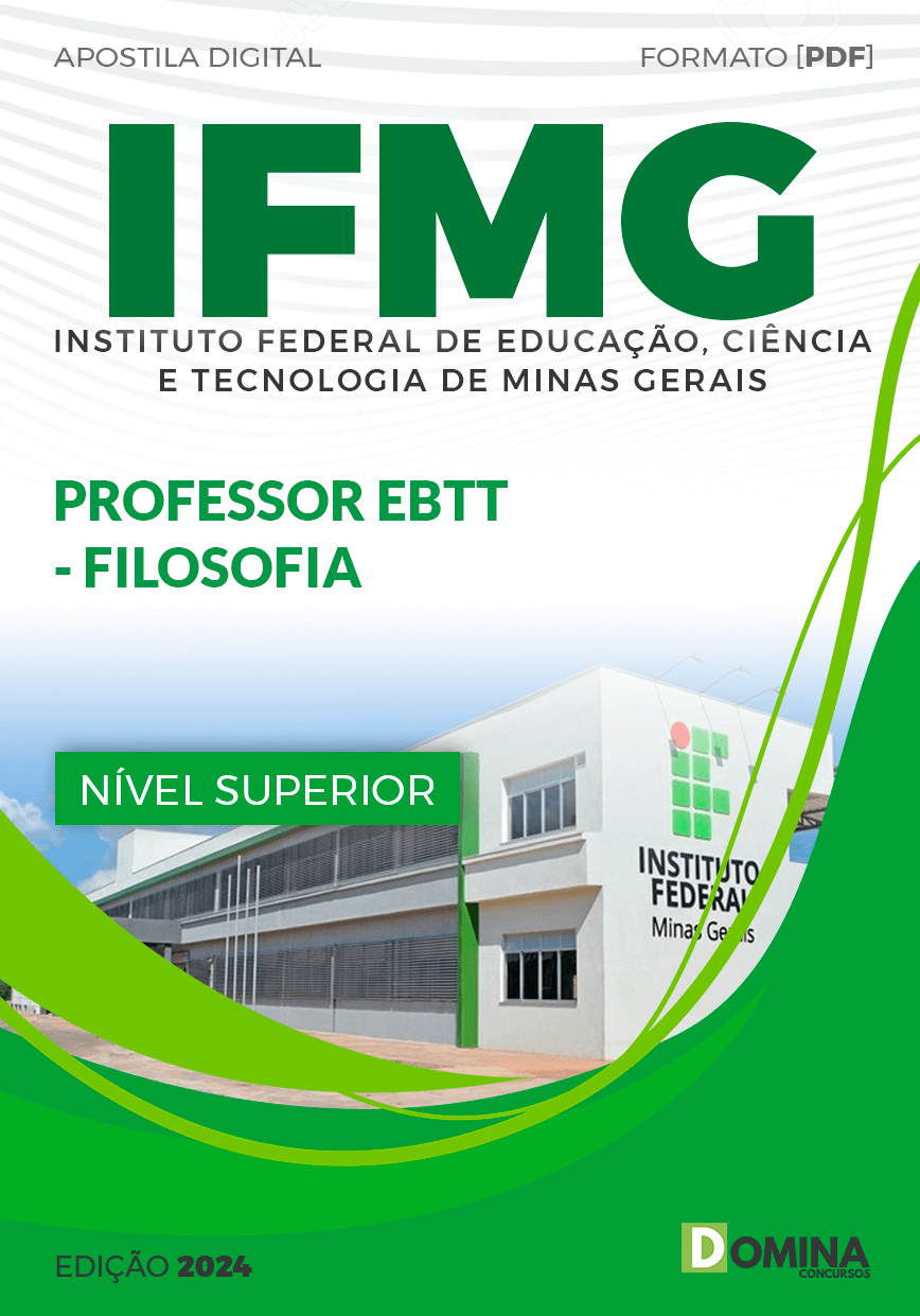 Apostila IFMG 2024 Professor EBTT Filosofia