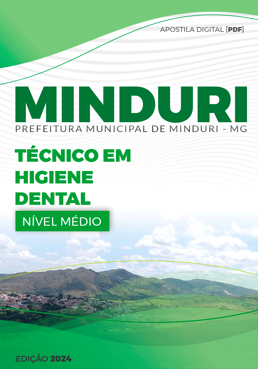 Apostila Minduri MG 2024 Técnico Higiene Dentária