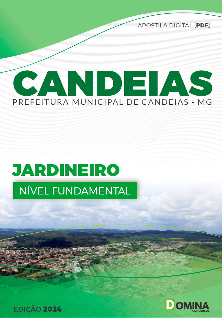 Apostila Jardineiro Candeias MG 2024
