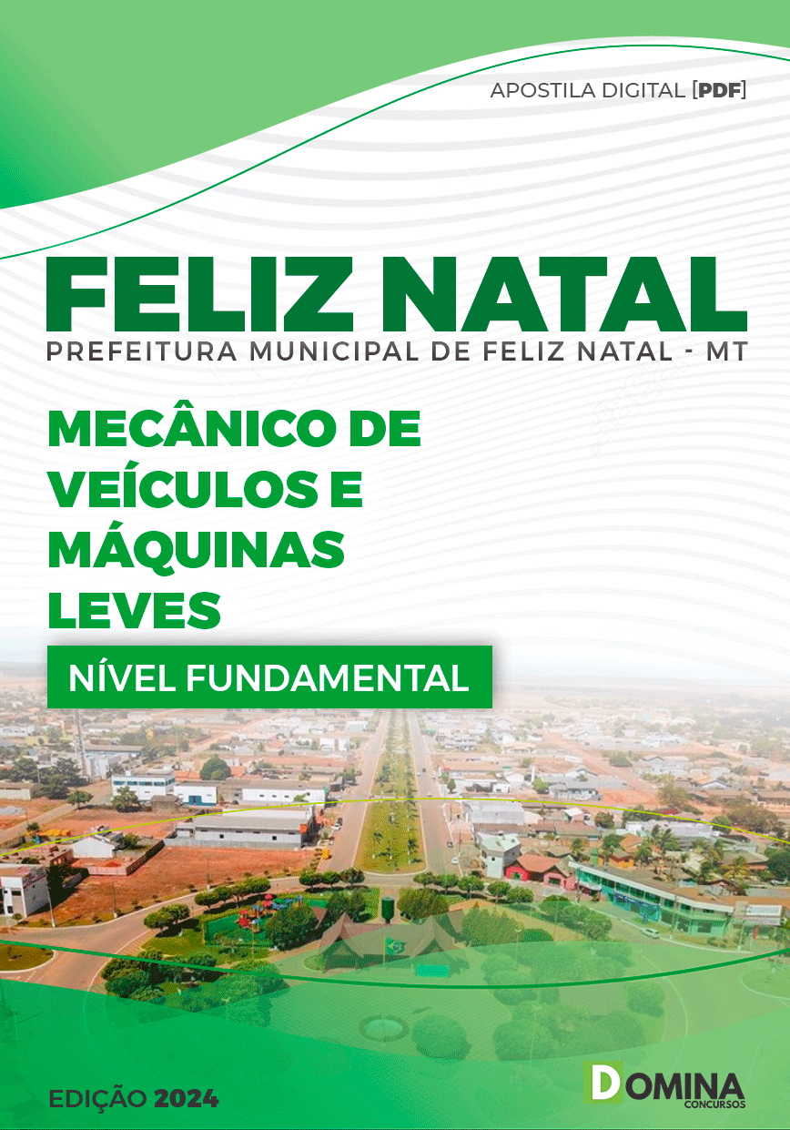 Apostila Feliz Natal MT 2024 Mecânico de Veículos
