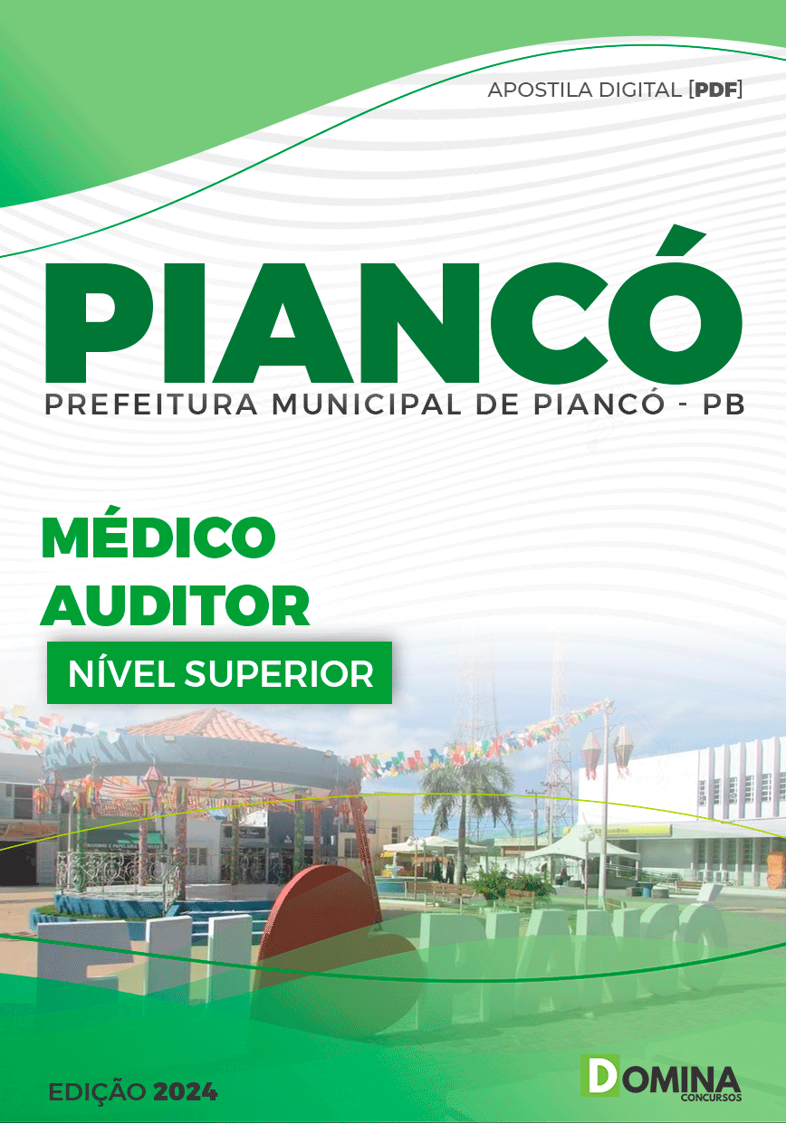 Apostila Piancó PB 2024 Médico Auditor