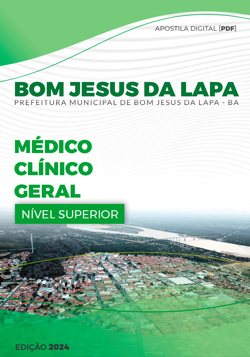 Apostila Médico Clínico Geral Bom Jesus da Lapa BA 2024