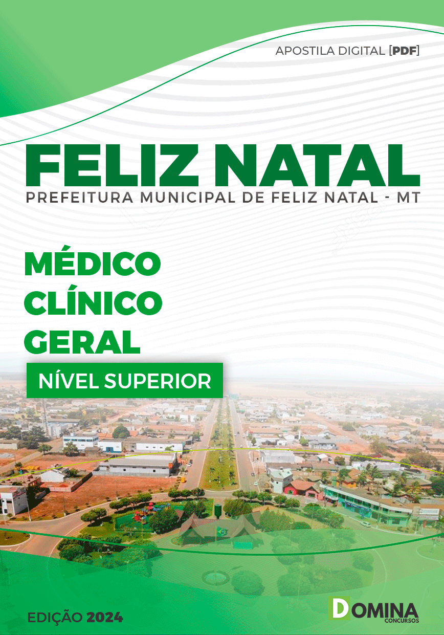 Apostila Feliz Natal MT 2024 Médico Clínico Geral