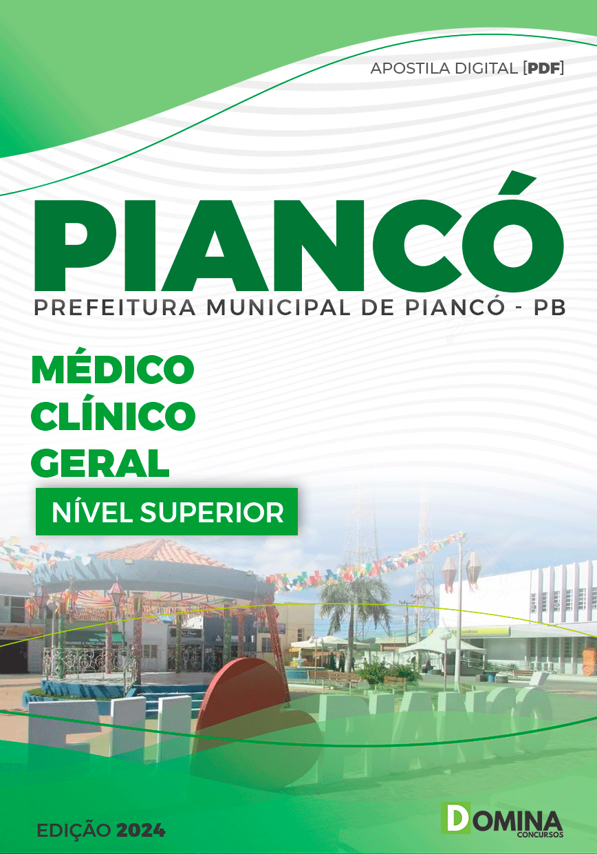 Apostila Piancó PB 2024 Médico Clínico Geral