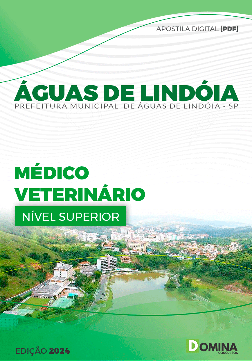 Apostila Águas De Lindóia SP 2024 Médico Veterinário