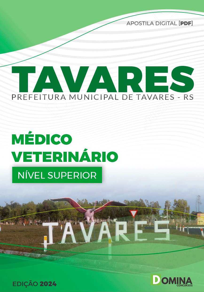 Apostila Prefeitura Tavares RS 2024 Médico Veterinário
