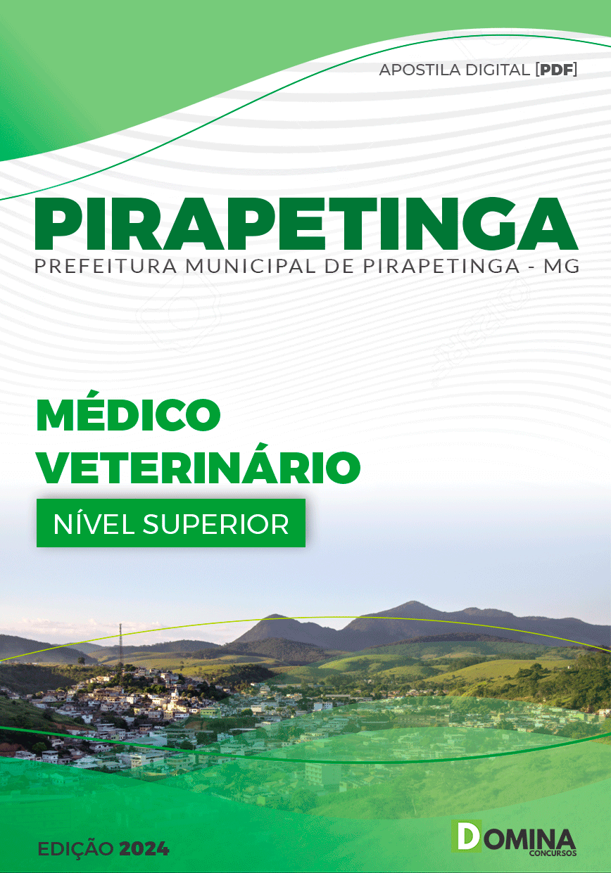 Apostila Pirapetinga MG 2024 Médico Veterinário