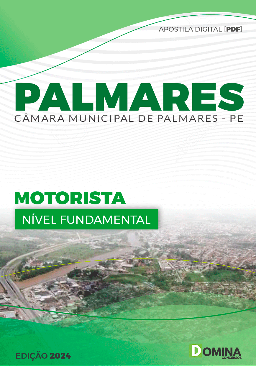 Apostila Câmara Palmares PE 2024 MotoristaApostila Câmara Palmares PE 2024 Motorista