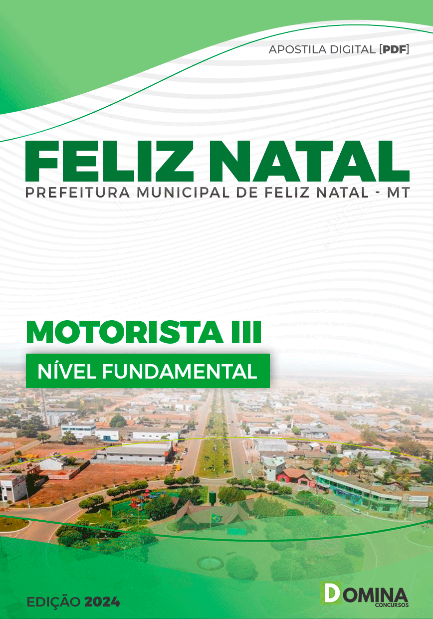 Apostila Feliz Natal MT 2024 Motorista III