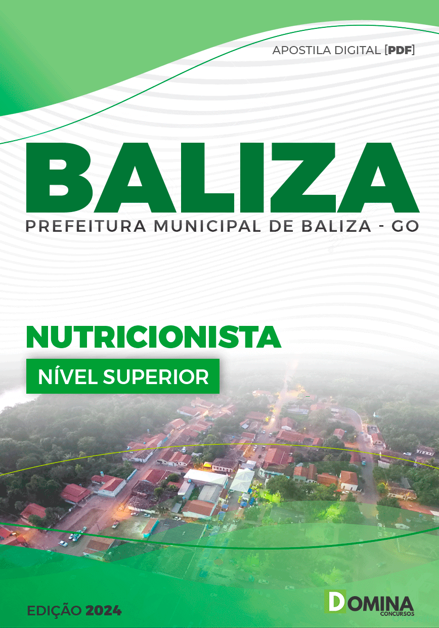 Apostila Nutricionista Baliza GO 2024