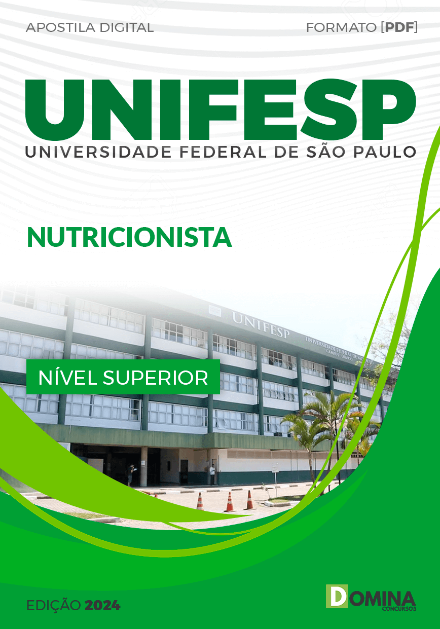 Apostila UNIFESP 2024 Nutricionista