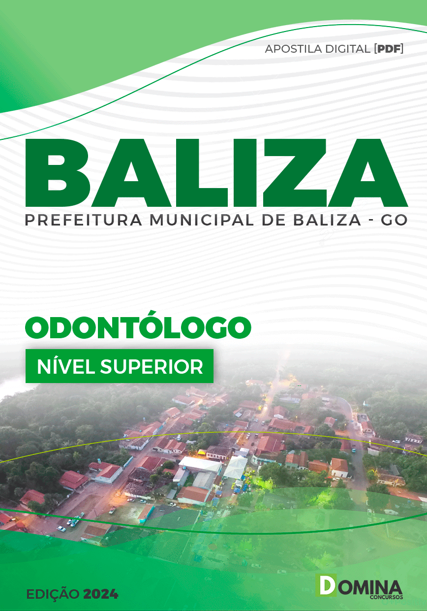 Apostila Odontólogo Baliza GO 2024