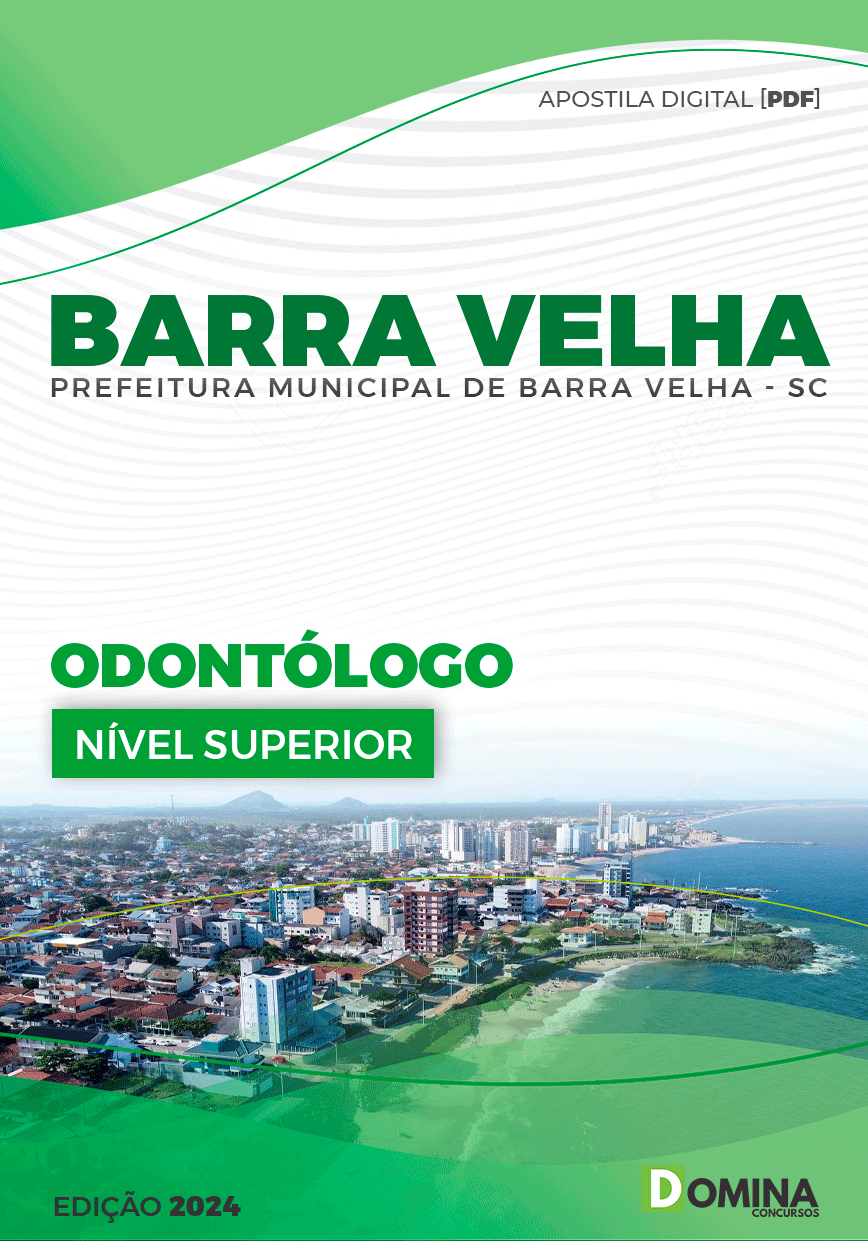 Apostila Barra Velha SC 2024 Odontólogo