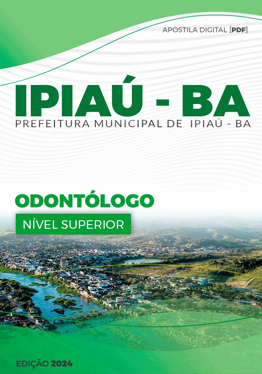 Apostila Ipiaú BA 2024 Odontólogo