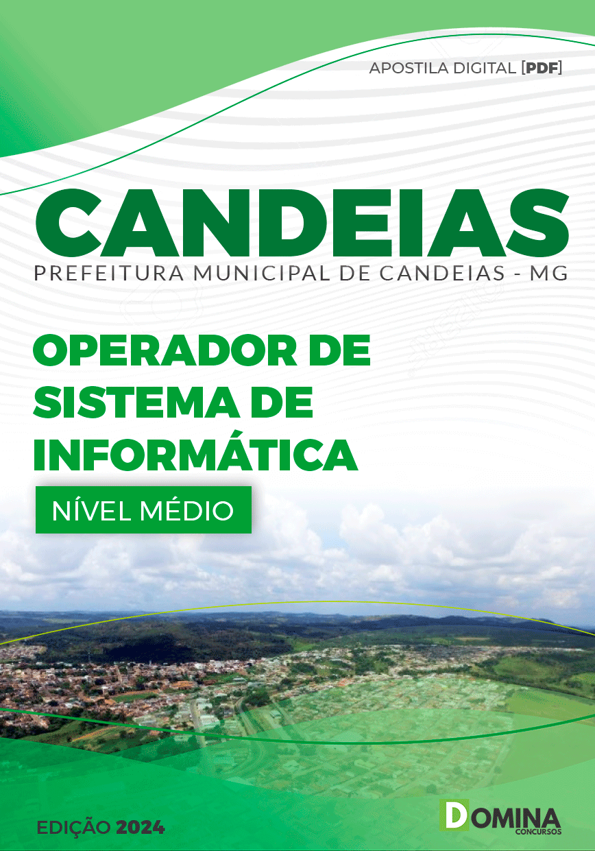 Apostila Operador de Sistema de Informática Candeias MG 2024