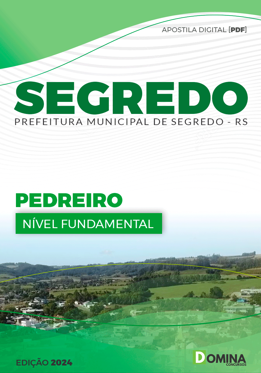 Apostila Segredo RS 2024 Pedreiro