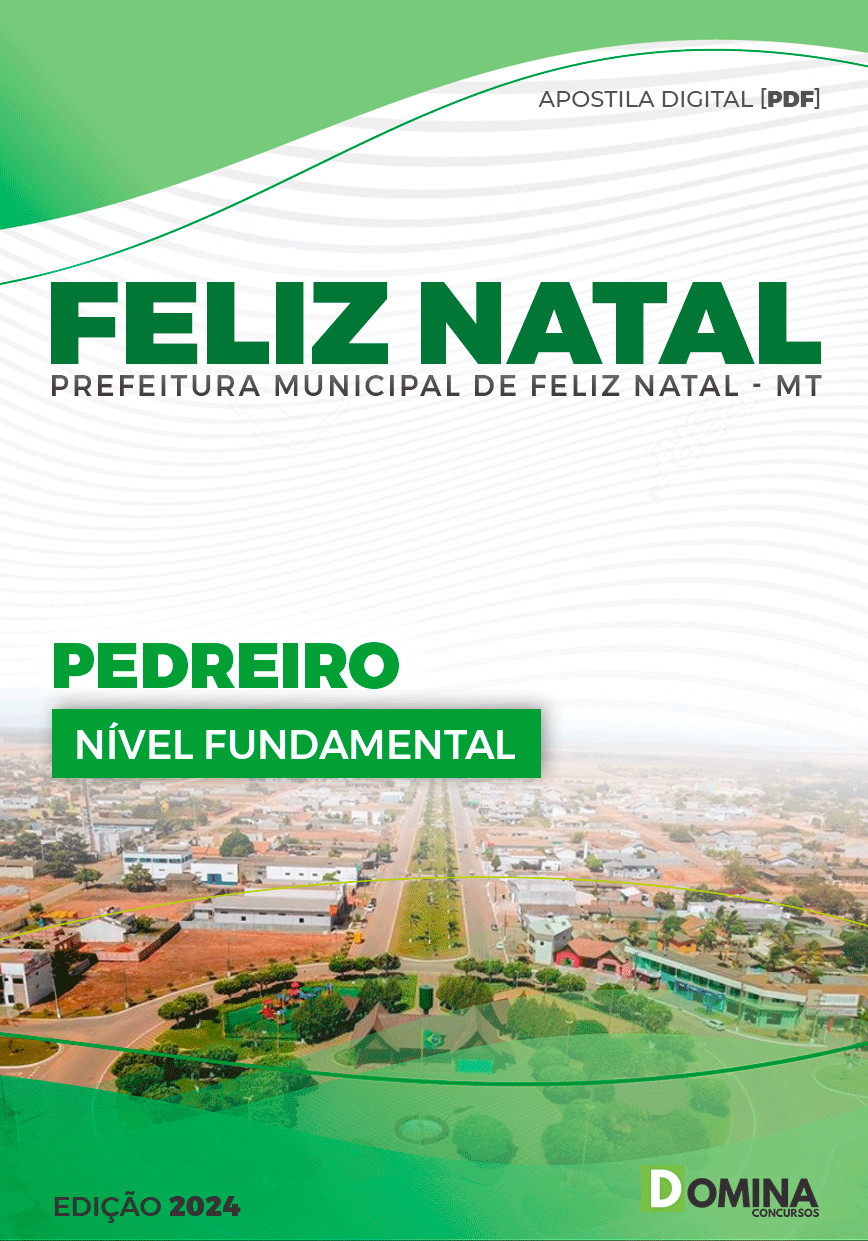 Apostila Feliz Natal MT 2024 Pedreiro