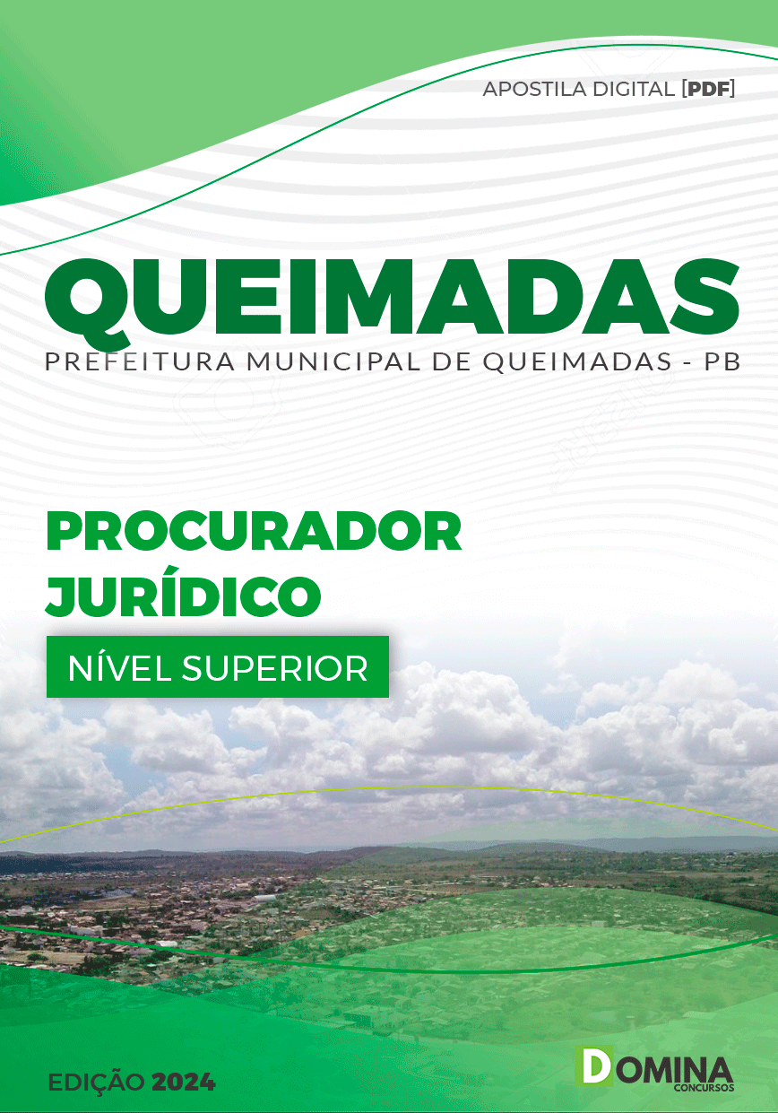 Apostila Queimadas PB 2024 Procurador Jurídico