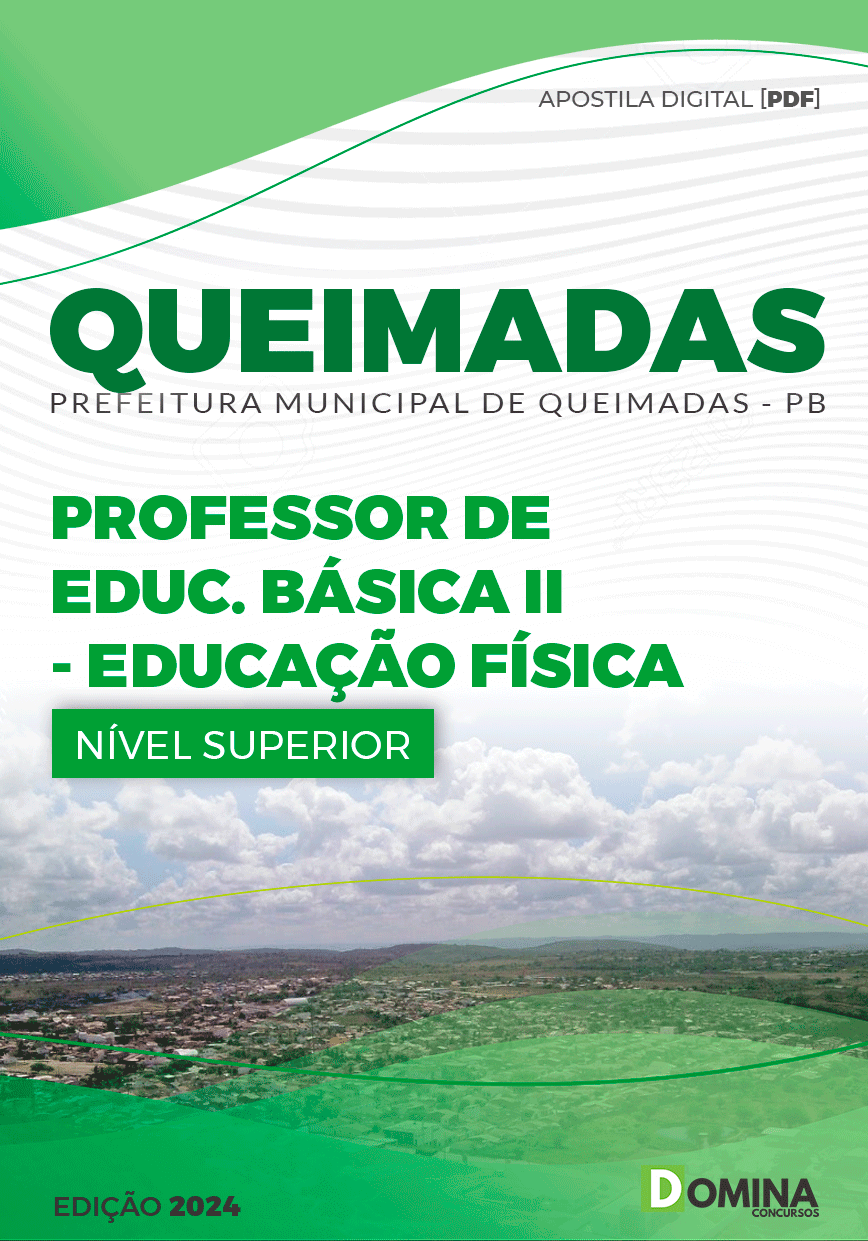Apostila Queimadas PB 2024 Professor De Educação Física