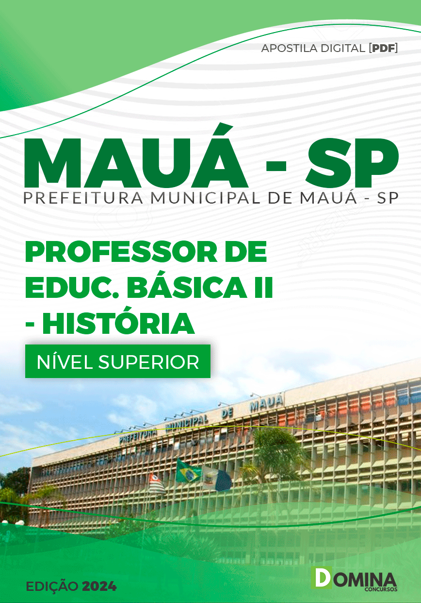 Apostila Mauá SP 2024 Professor de História