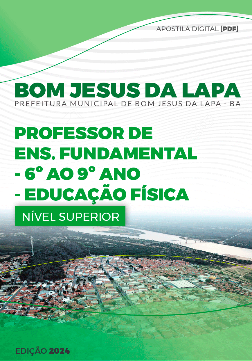 Apostila Professor Educação Física Bom Jesus da Lapa BA 2024