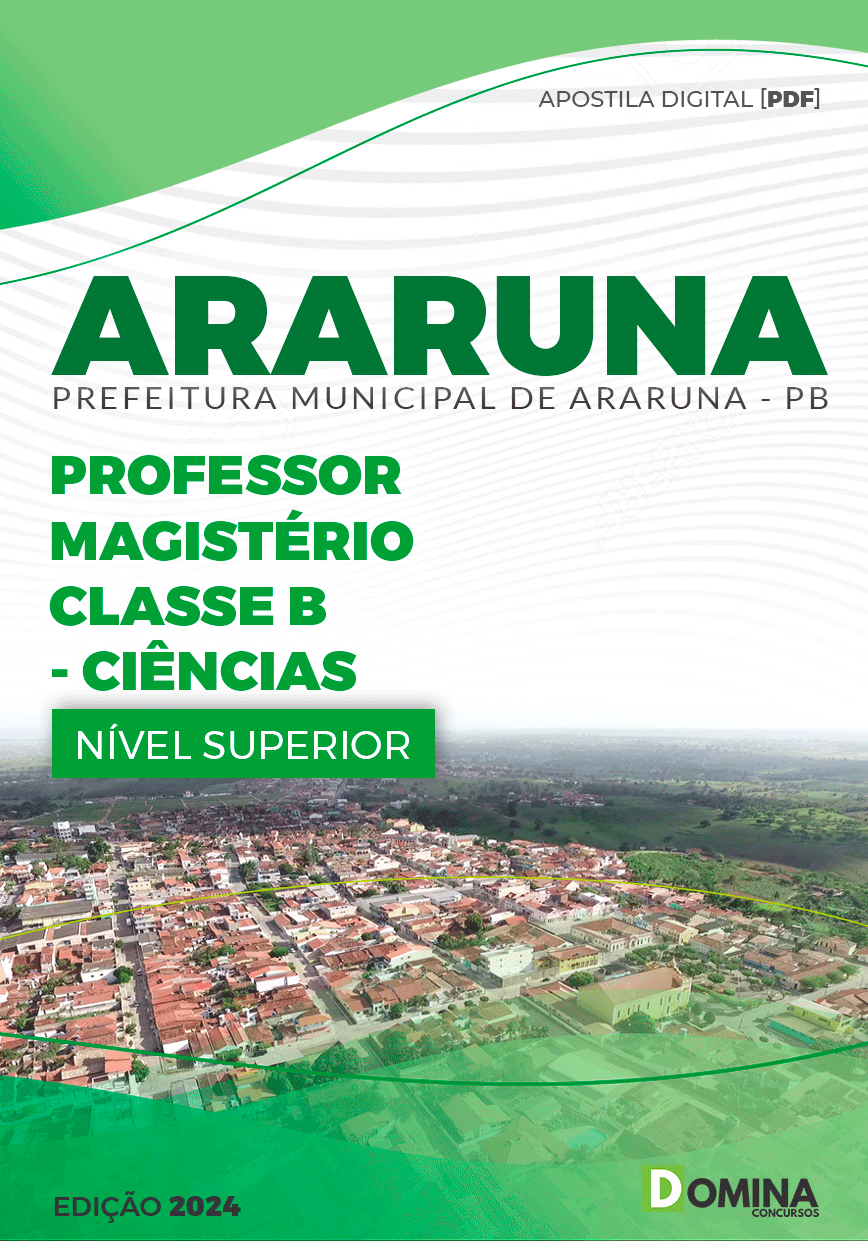 Apostila Professor de Ciências Araruna PB 2024
