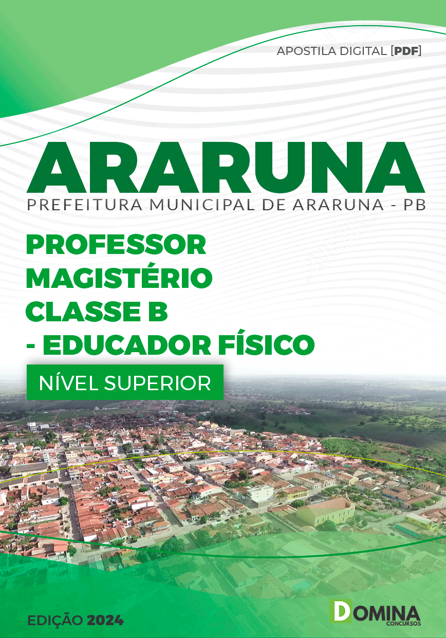 Apostila Professor Educador Físico Araruna PB 2024
