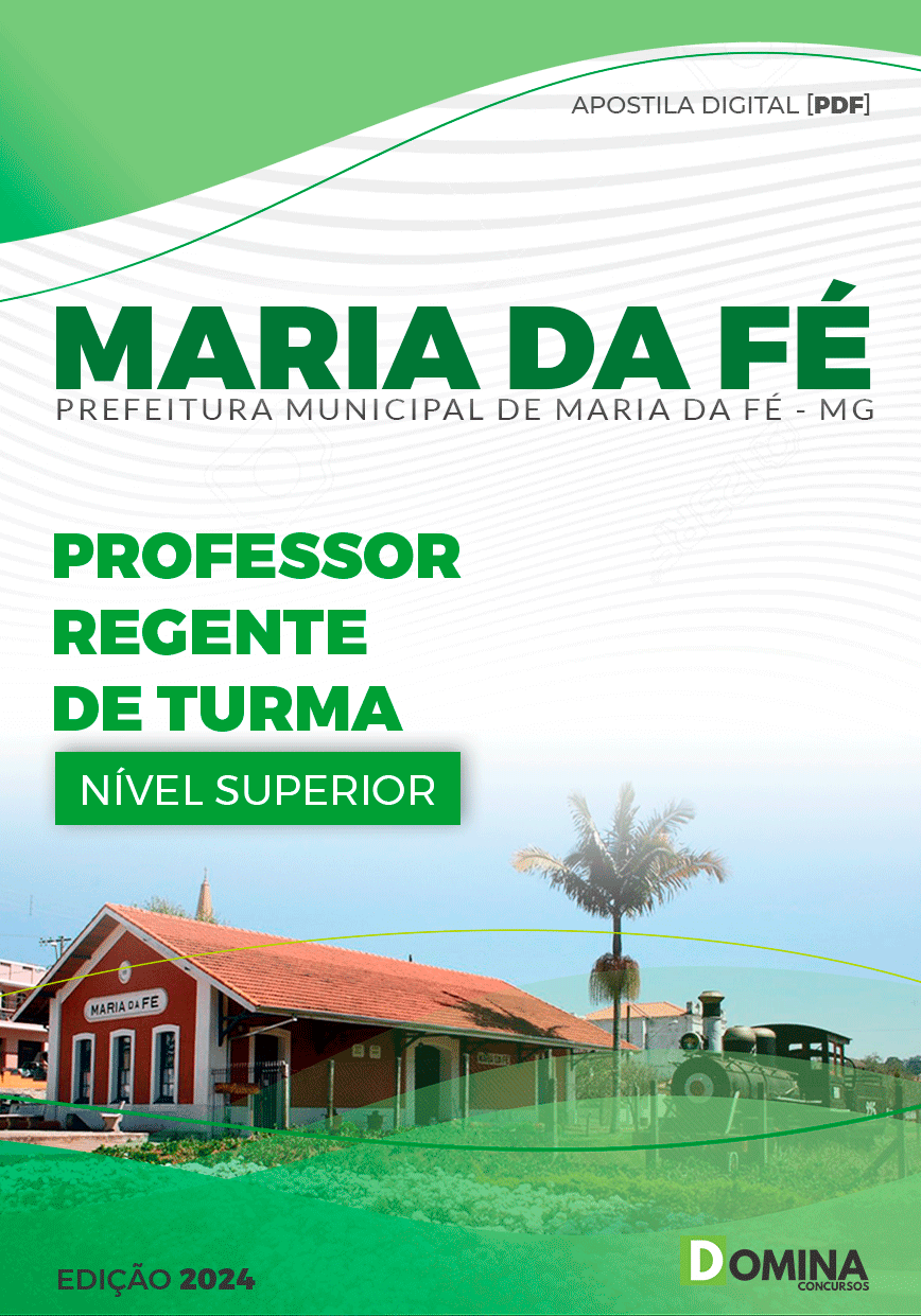 Apostila Prefeitura Maria da Fé MG 2024 Psicólogo Educacional