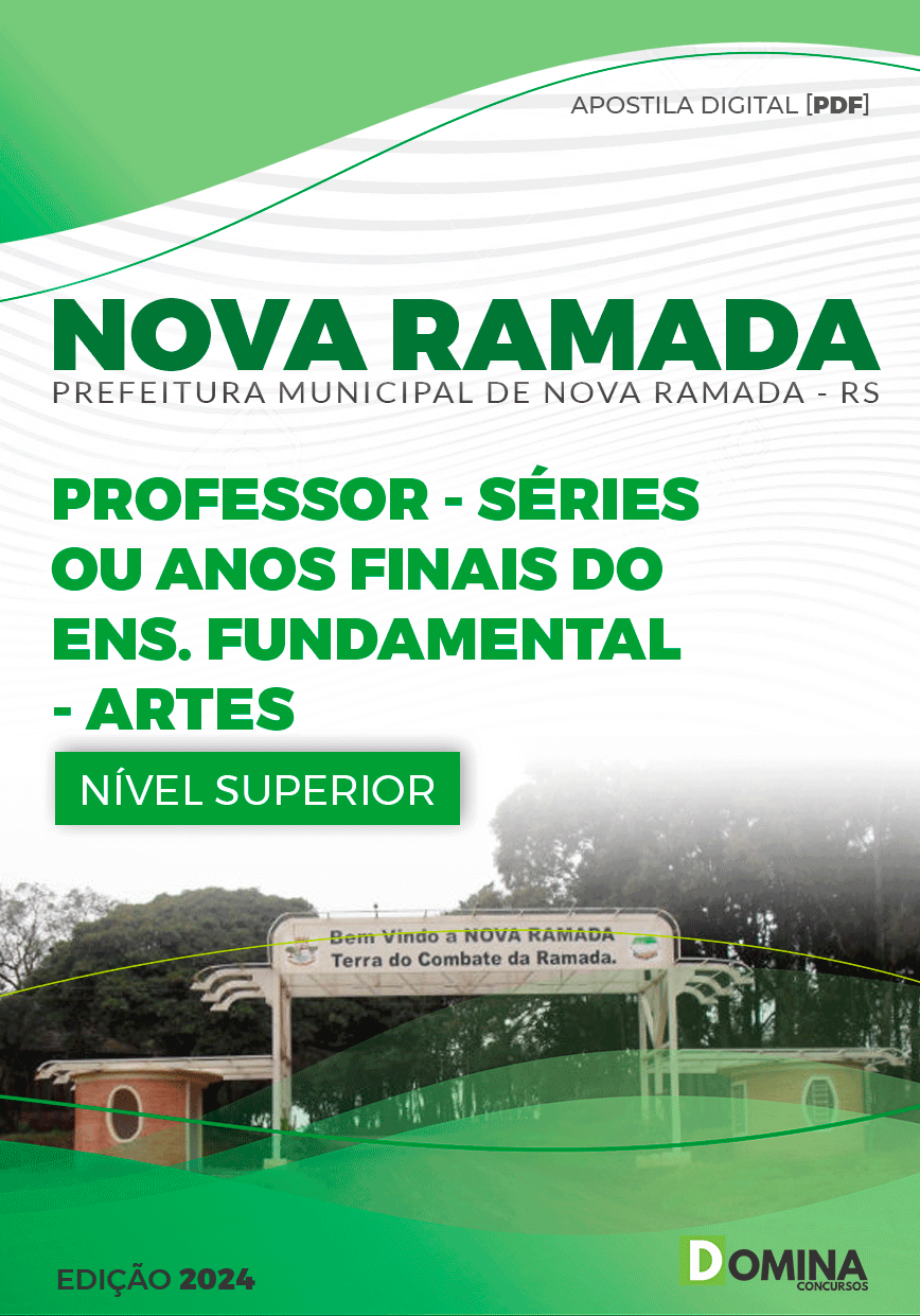 Apostila Professor de Artes Nova Ramada RS 2024
