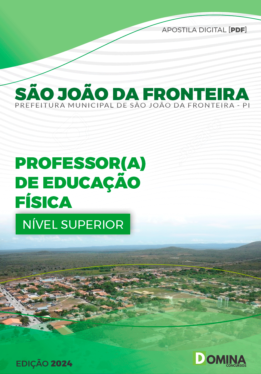 Apostila Professor de Educação Física São João Fronteira PI 2024