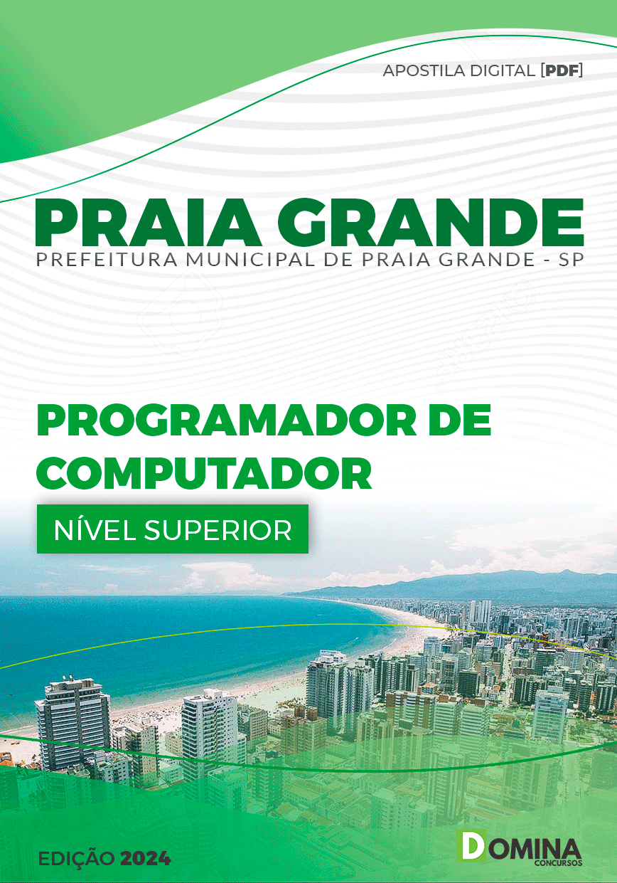 Apostila Programador de Computador Praia Grande SP 2024