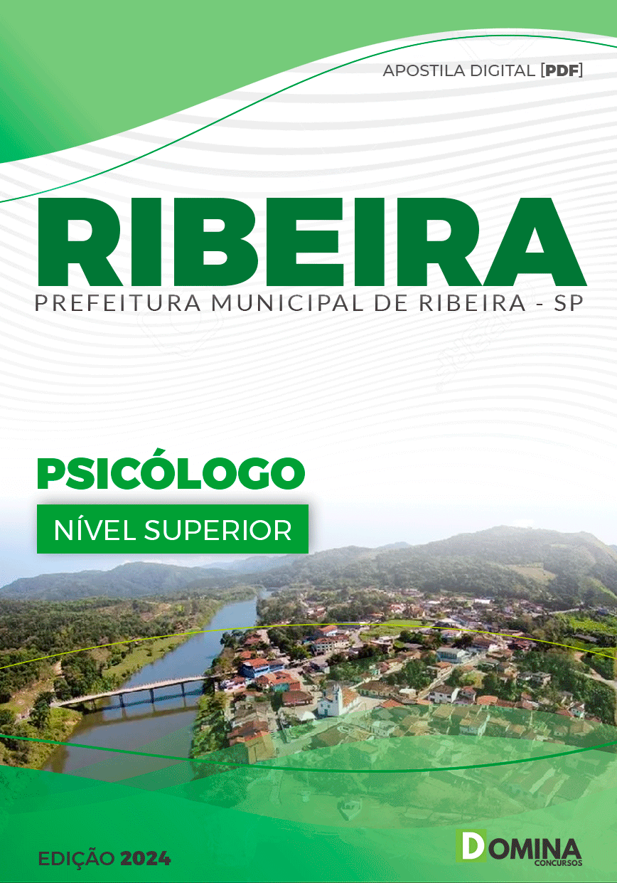Apostila Psicólogo Ribeira SP 2024