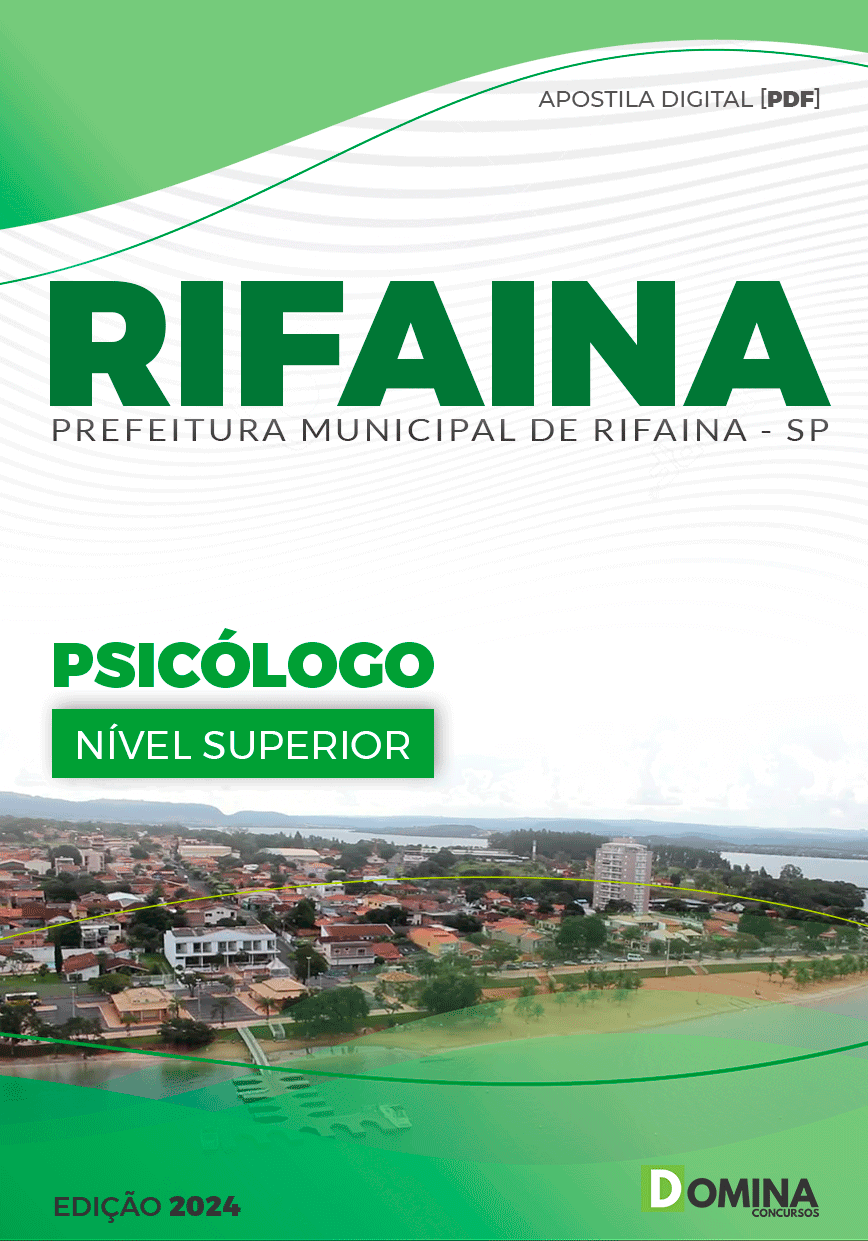 Apostila Rifaina SP 2024 Psicólogo