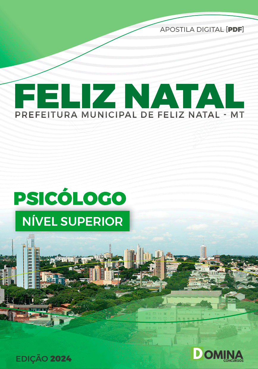 Apostila Feliz Natal MT 2024 Psicólogo