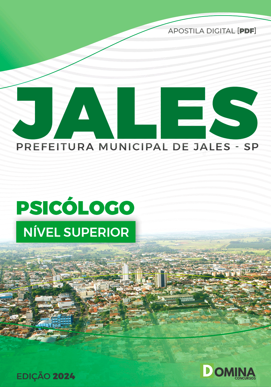 Apostila Jales SP 2024 Psicólogo
