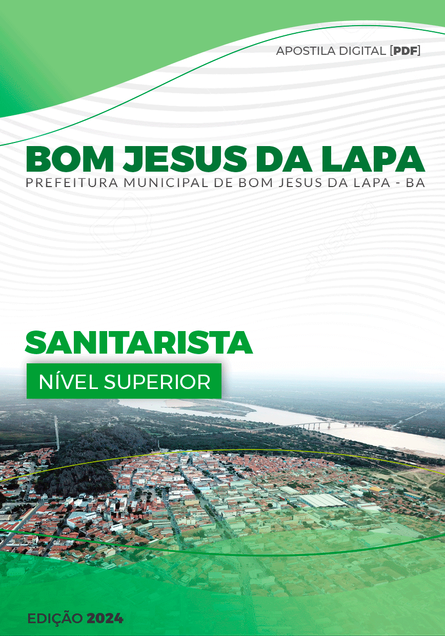Apostila Sanitarista Bom Jesus da Lapa BA 2024