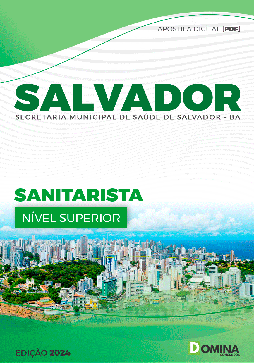 Apostila SMS Salvador BA 2024 Sanitarista