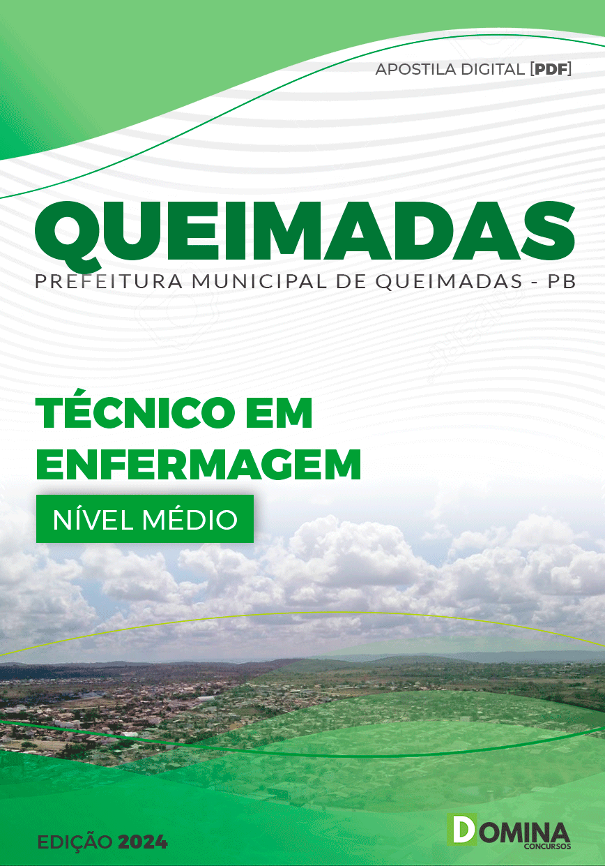 Apostila Queimadas PB 2024 Técnico Em Enfermagem