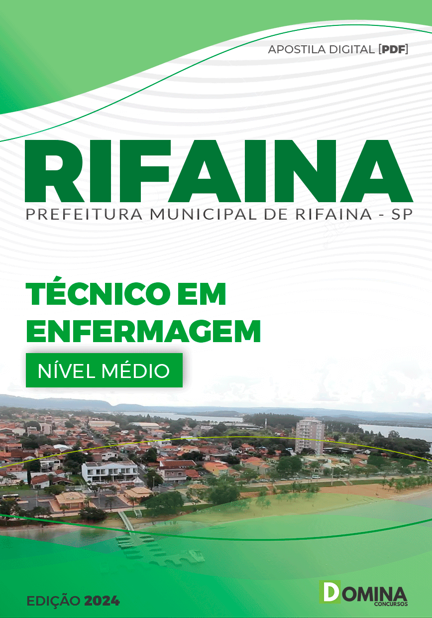 Apostila Rifaina SP 2024 Técnico De Enfermagem