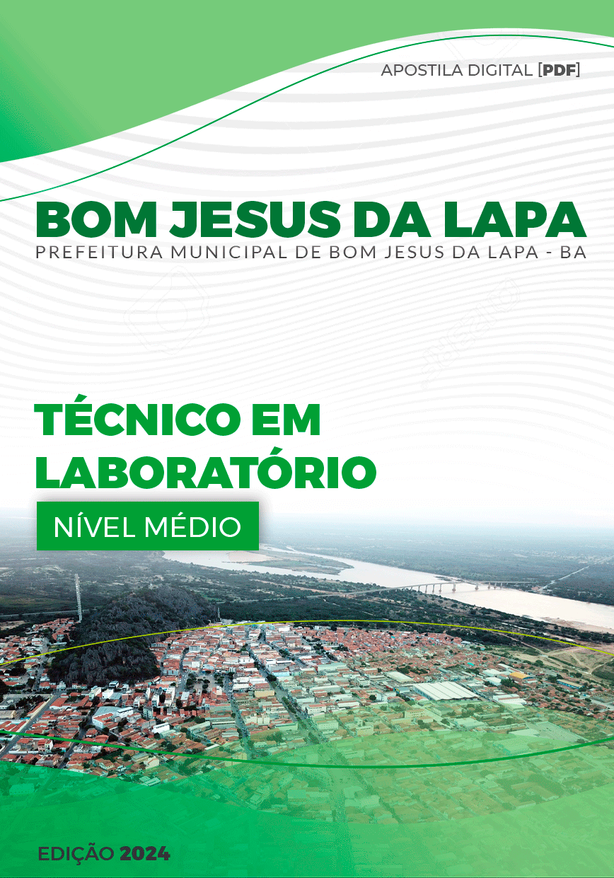 Apostila Técnico em Laboratório Bom Jesus da Lapa BA 2024