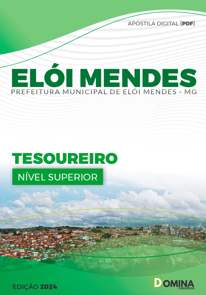Apostila Elói Mendes MG 2024 Tesoureiro