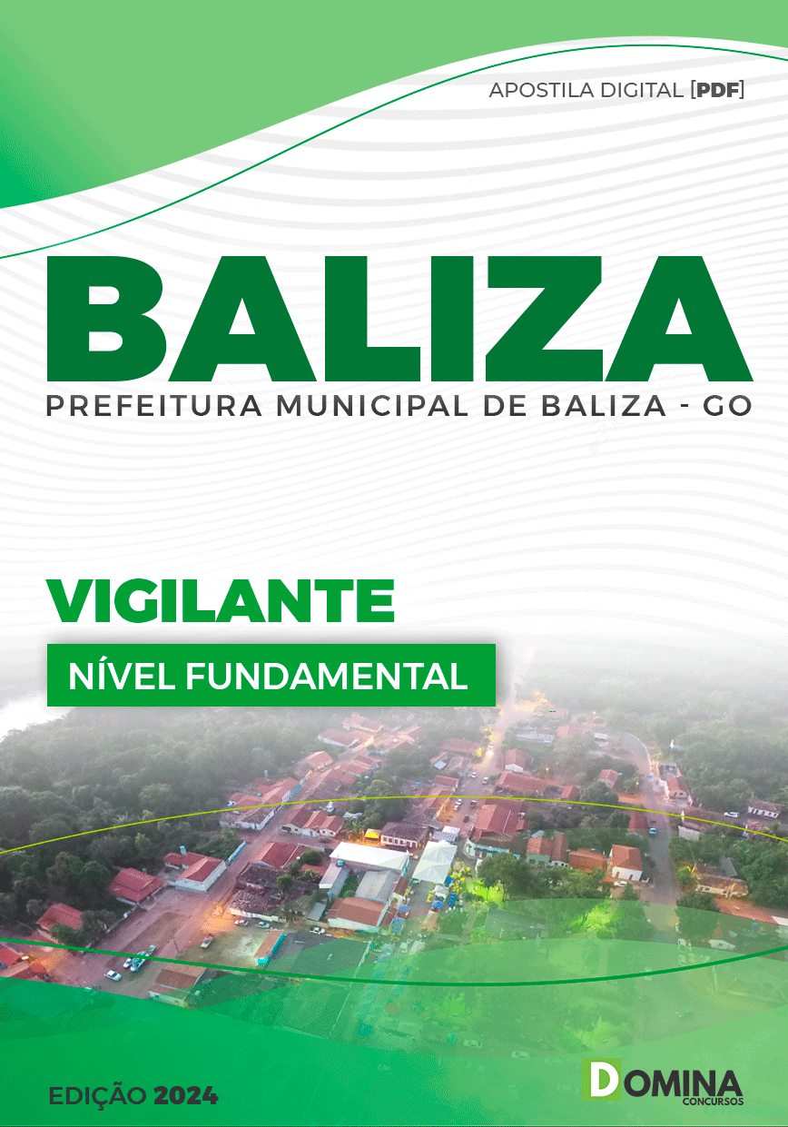 Apostila Vigilante Baliza GO 2024