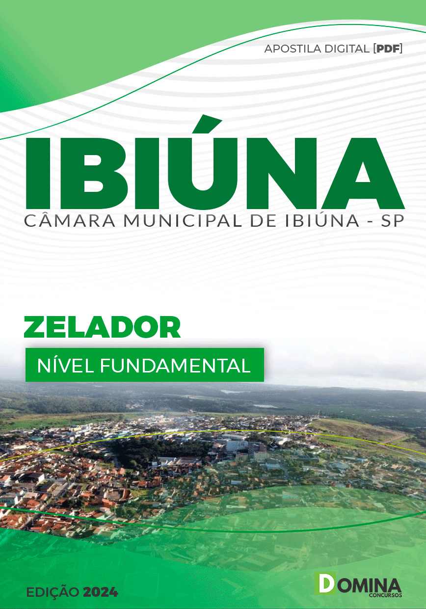 Apostila Câmara Ibiúna SP 2024 Zelador