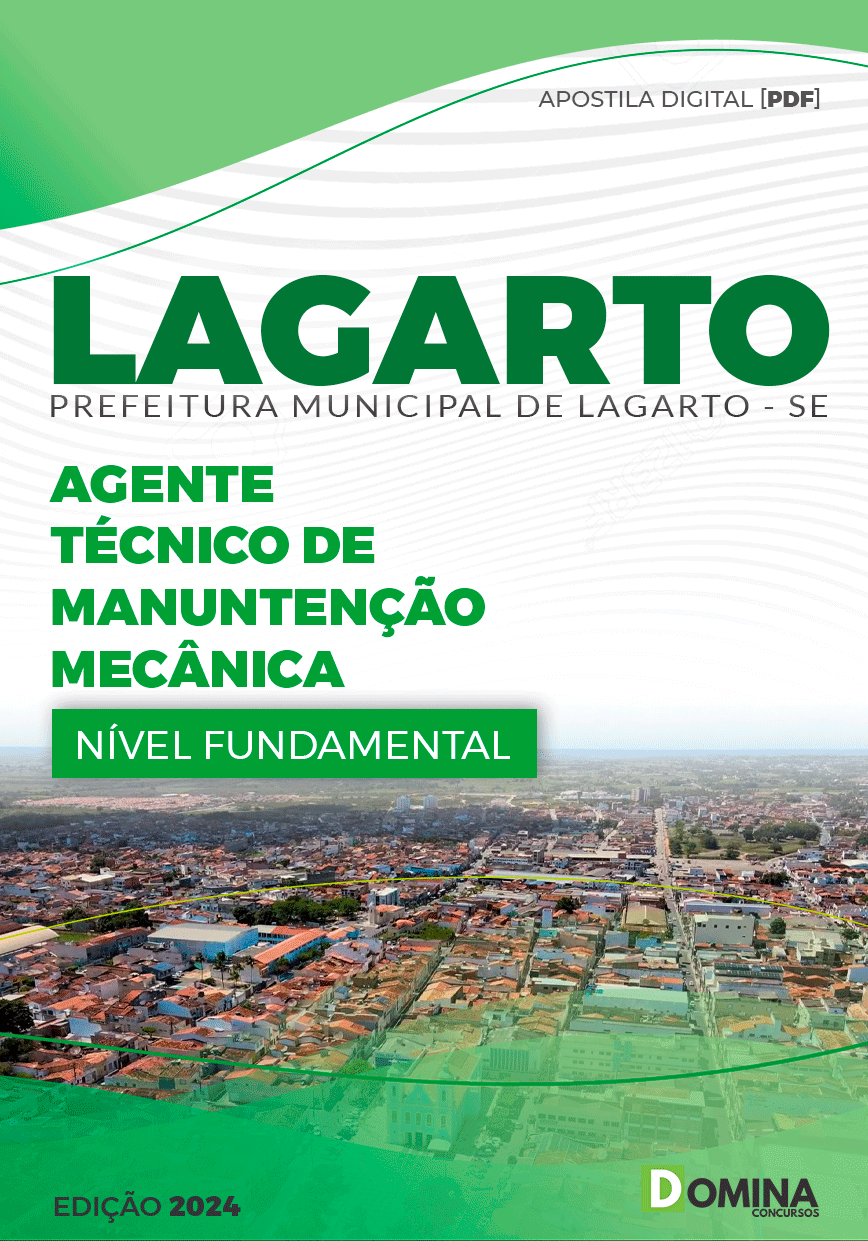 Apostila Lagarto SE 2024 Agente De Condução De Veículo Socorrista