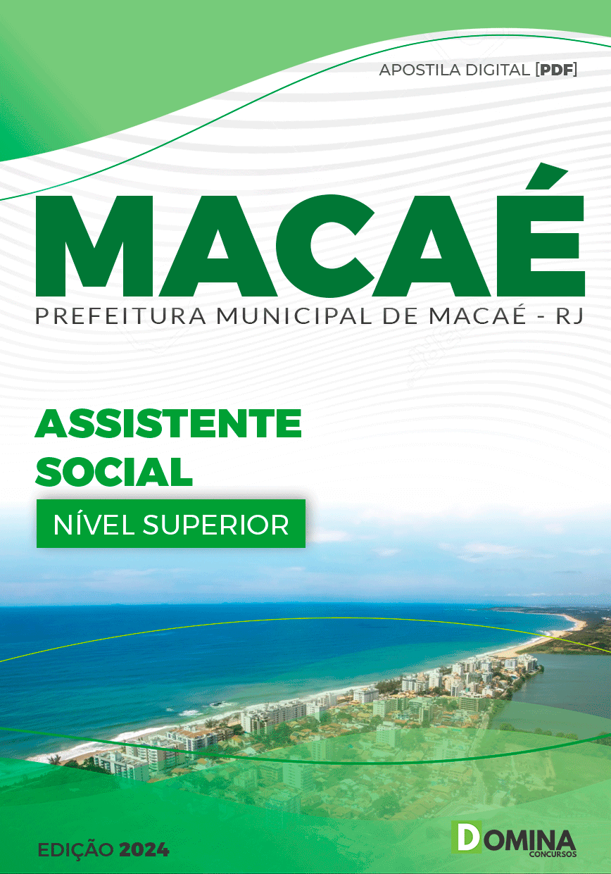 Apostila Assistente Social Macaé RJ 2024