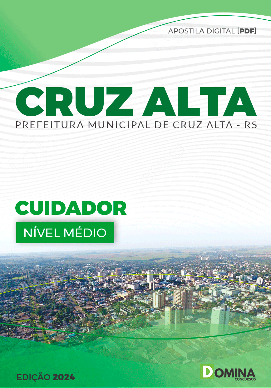 Apostila Cuidador Cruz Alta RS 2024