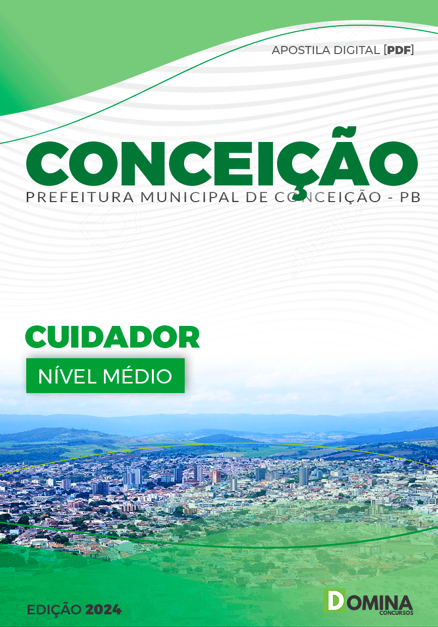 Apostila Cuidador Conceição PB 2024