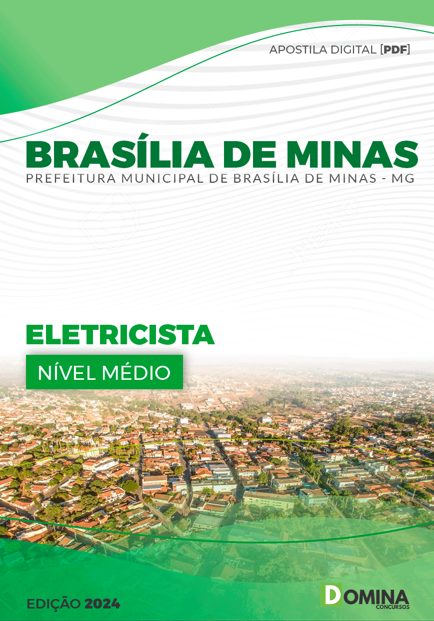 Apostila Brasília De Minas MG 2024 Eletricista