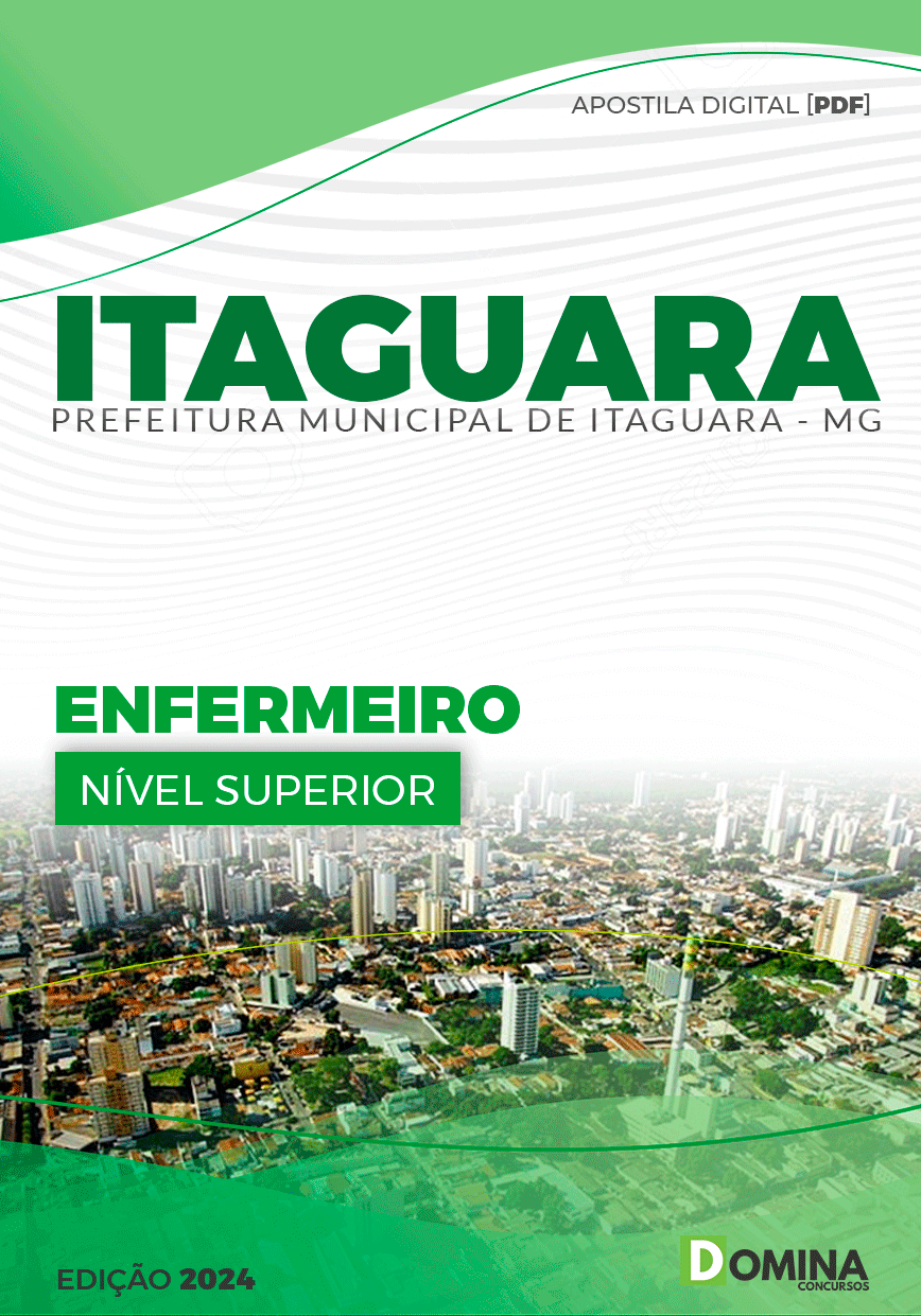 Apostila Enfermeiro Itaguara MG 2024